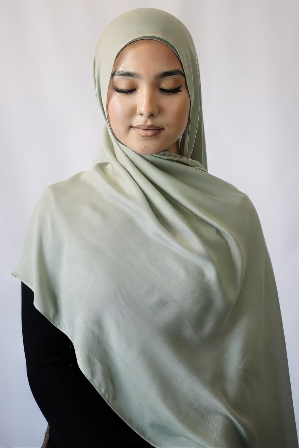 Gentle Mint - Modal Hijab Set