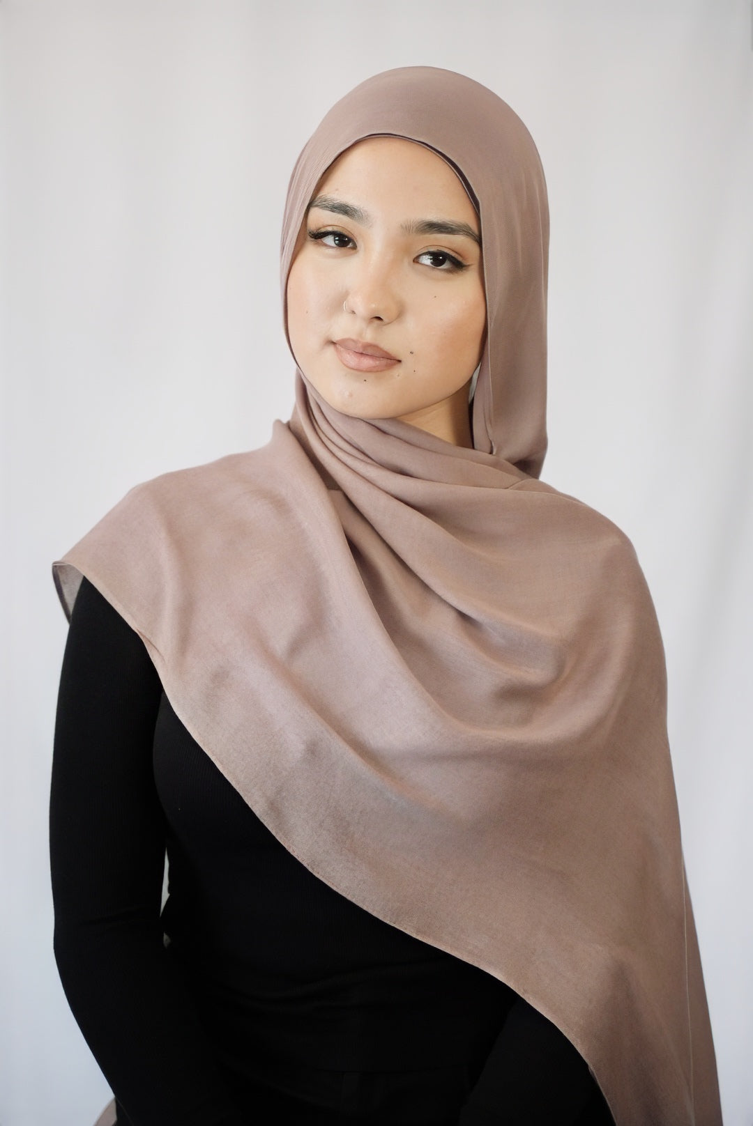 Rose Husk - Modal Hijab Set
