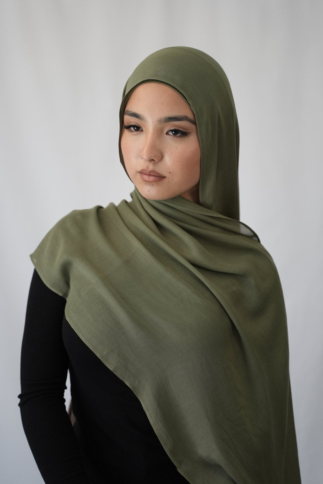 Deep Sage - Modal Hijab Set