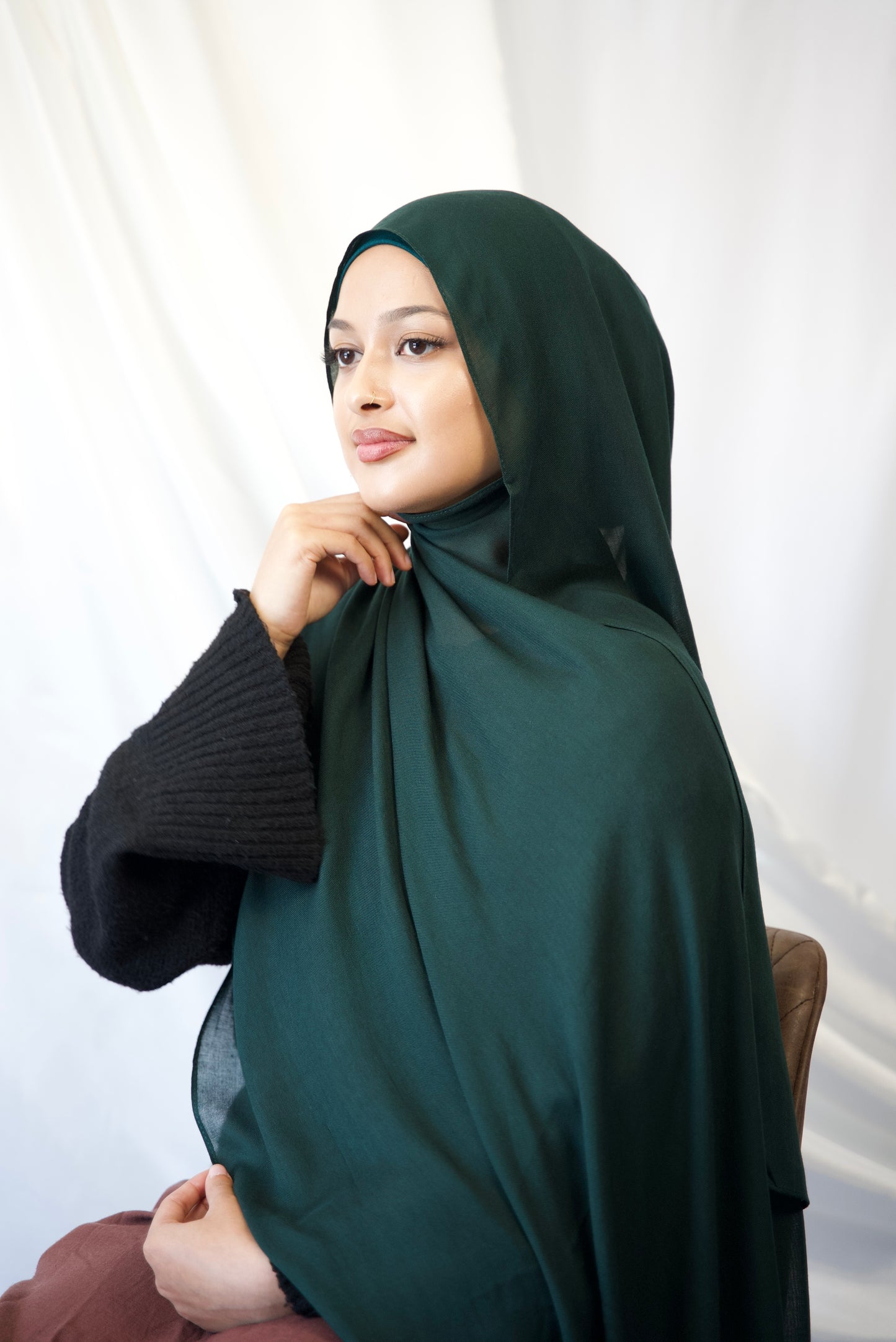 Forest Haze - Modal Hijab Set