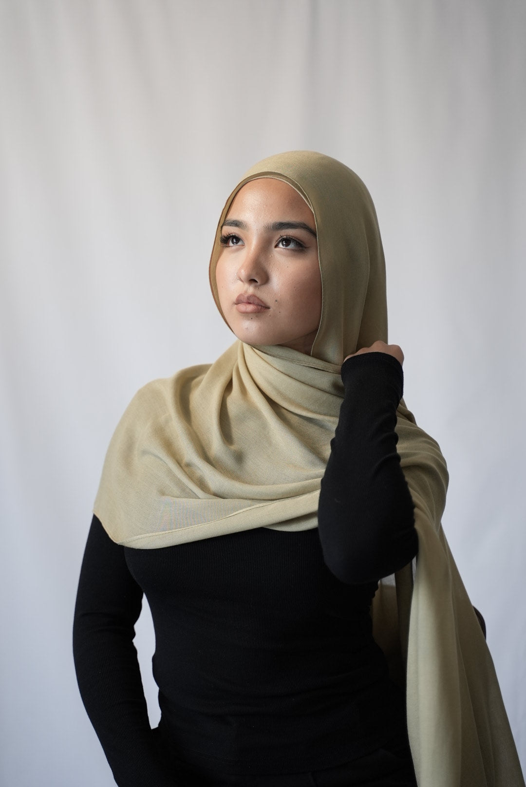 Desert Khaki - Modal Hijab Set