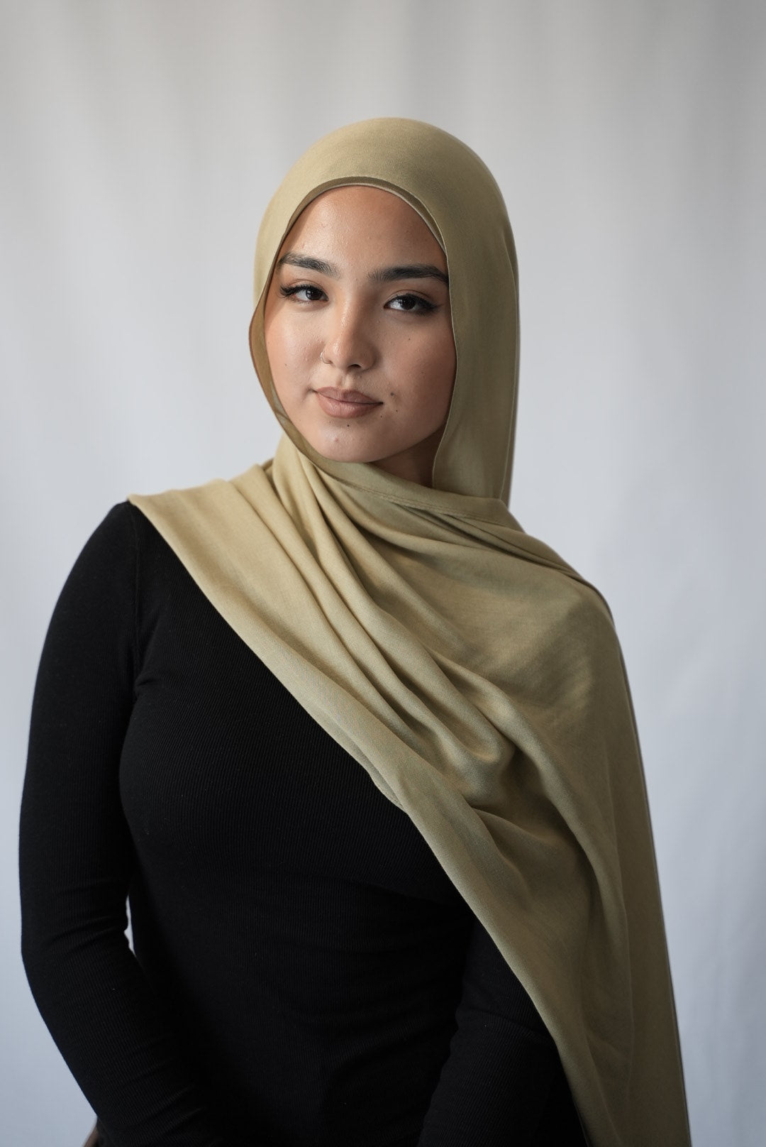 Desert Khaki - Modal Hijab Set