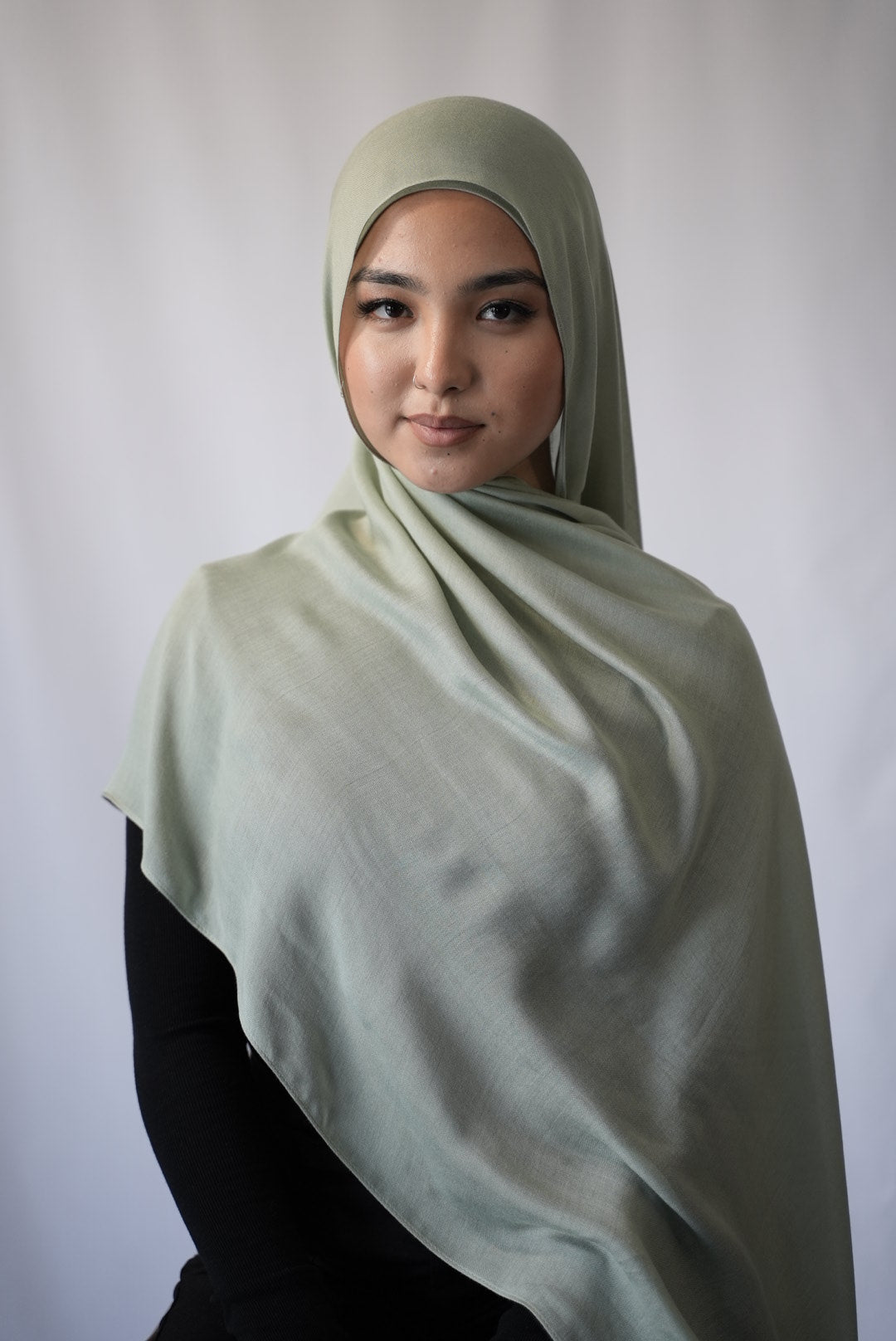 Gentle Mint - Modal Hijab Set