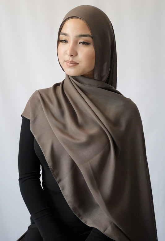 Wood Bark - Modal Hijab Set