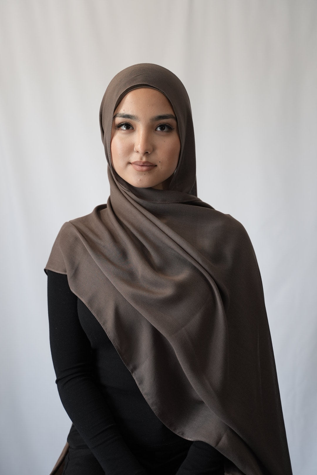 Wood Bark - Modal Hijab Set