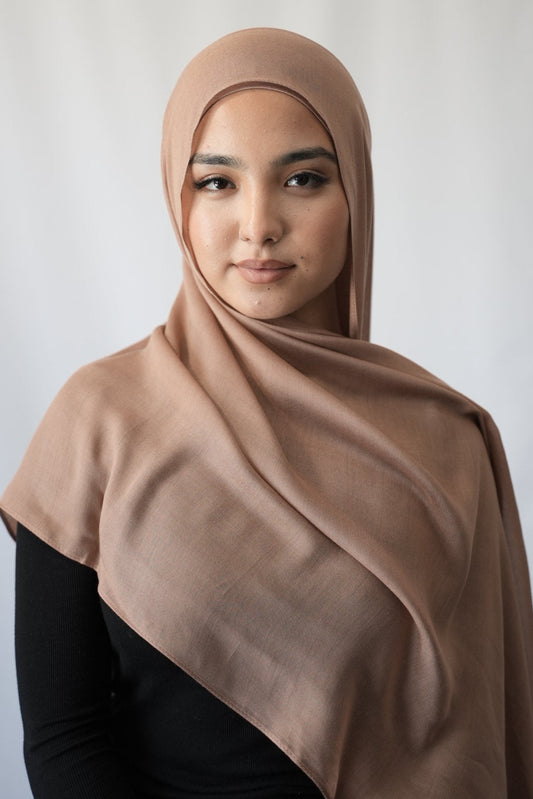 Mocha Blush - Modal Hijab Set