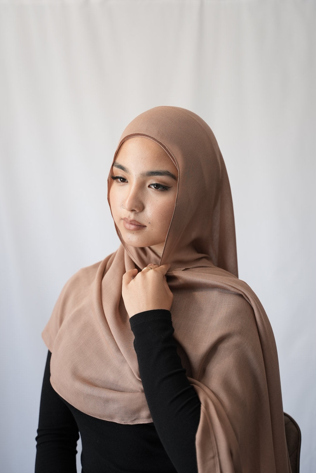 Mocha Blush - Modal Hijab Set