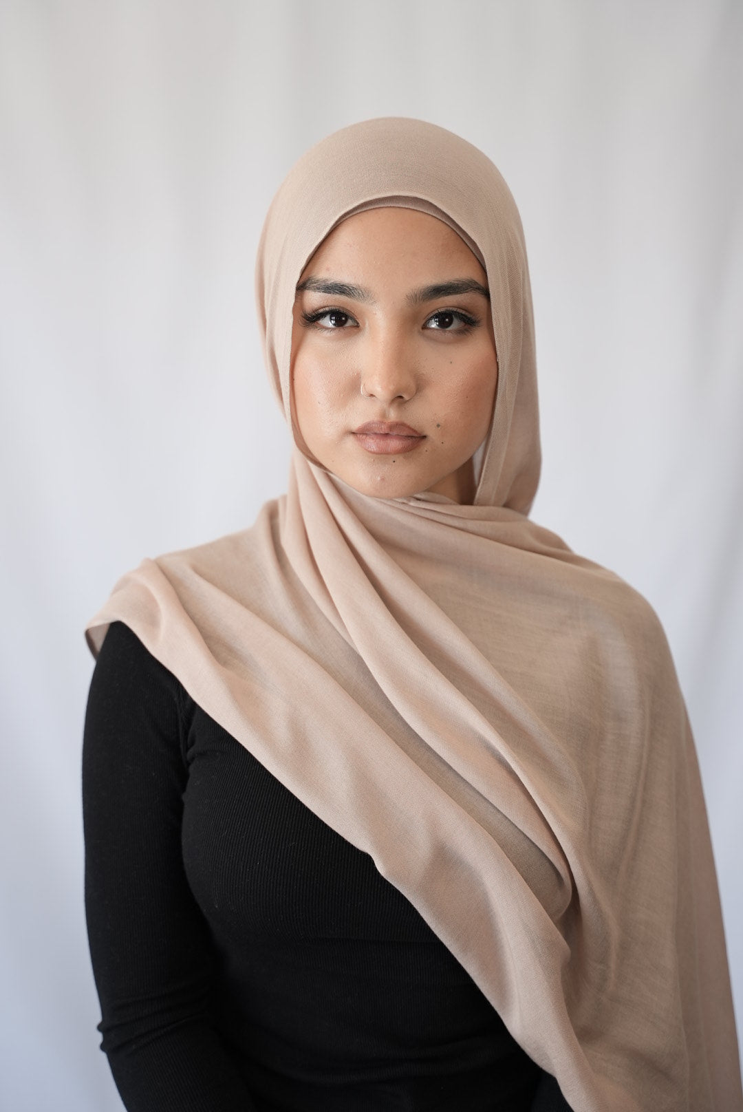 Pale Blush - Modal Hijab Set