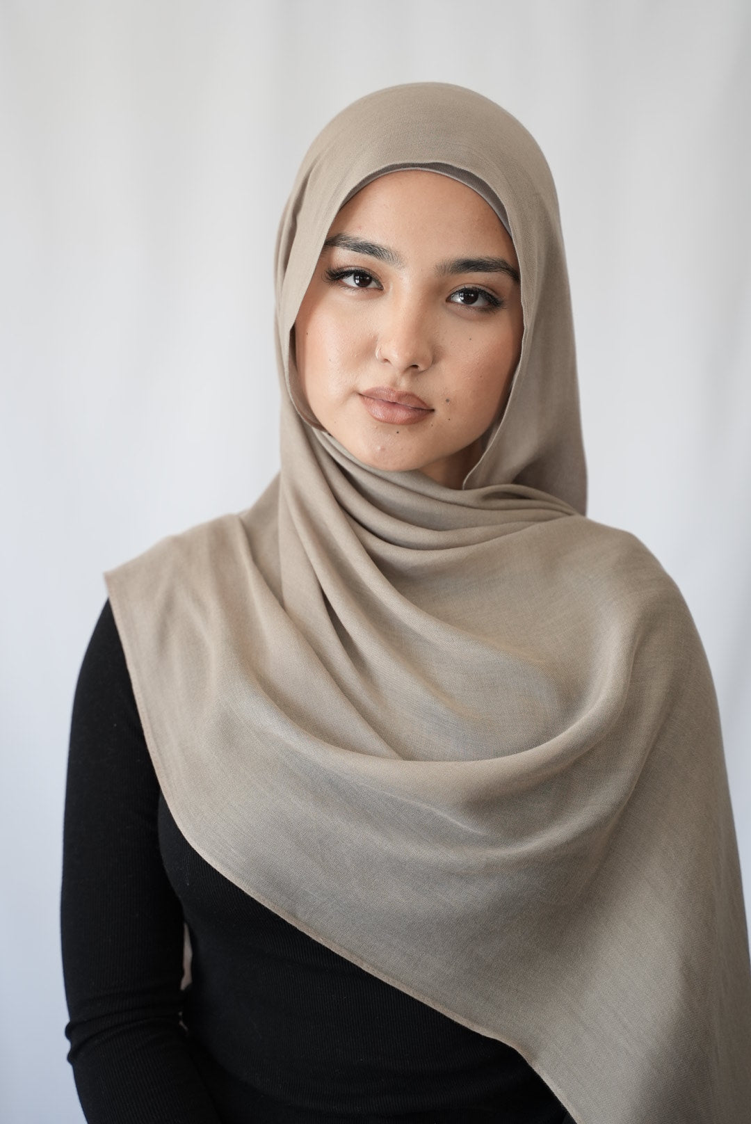 Camel Hue - Modal Hijab Set