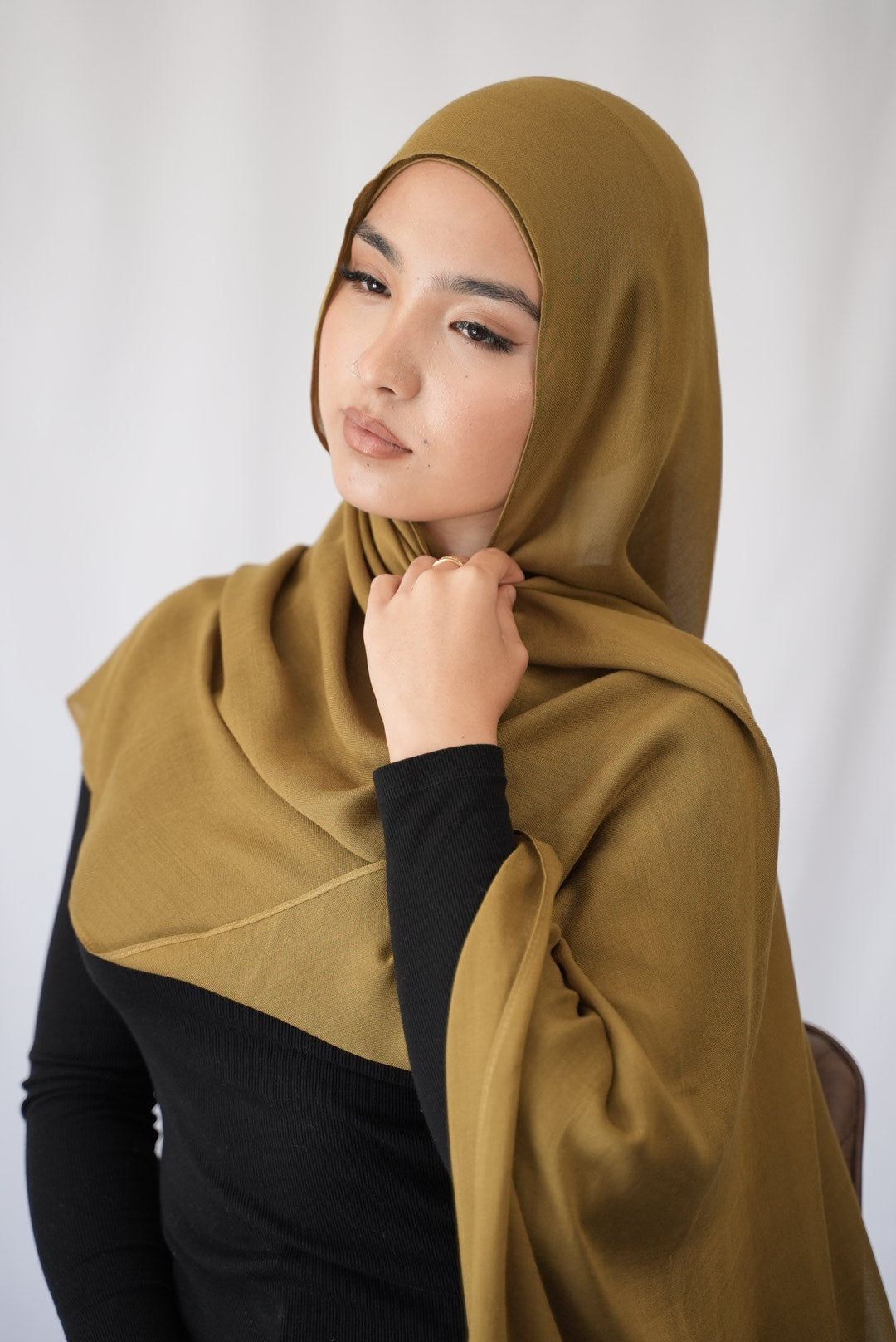 Amber Moss - Modal Hijab Set