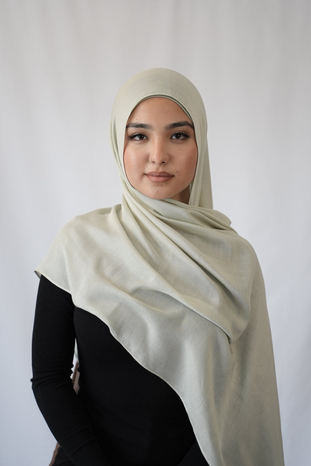 Sage Mist - Modal Hijab Set