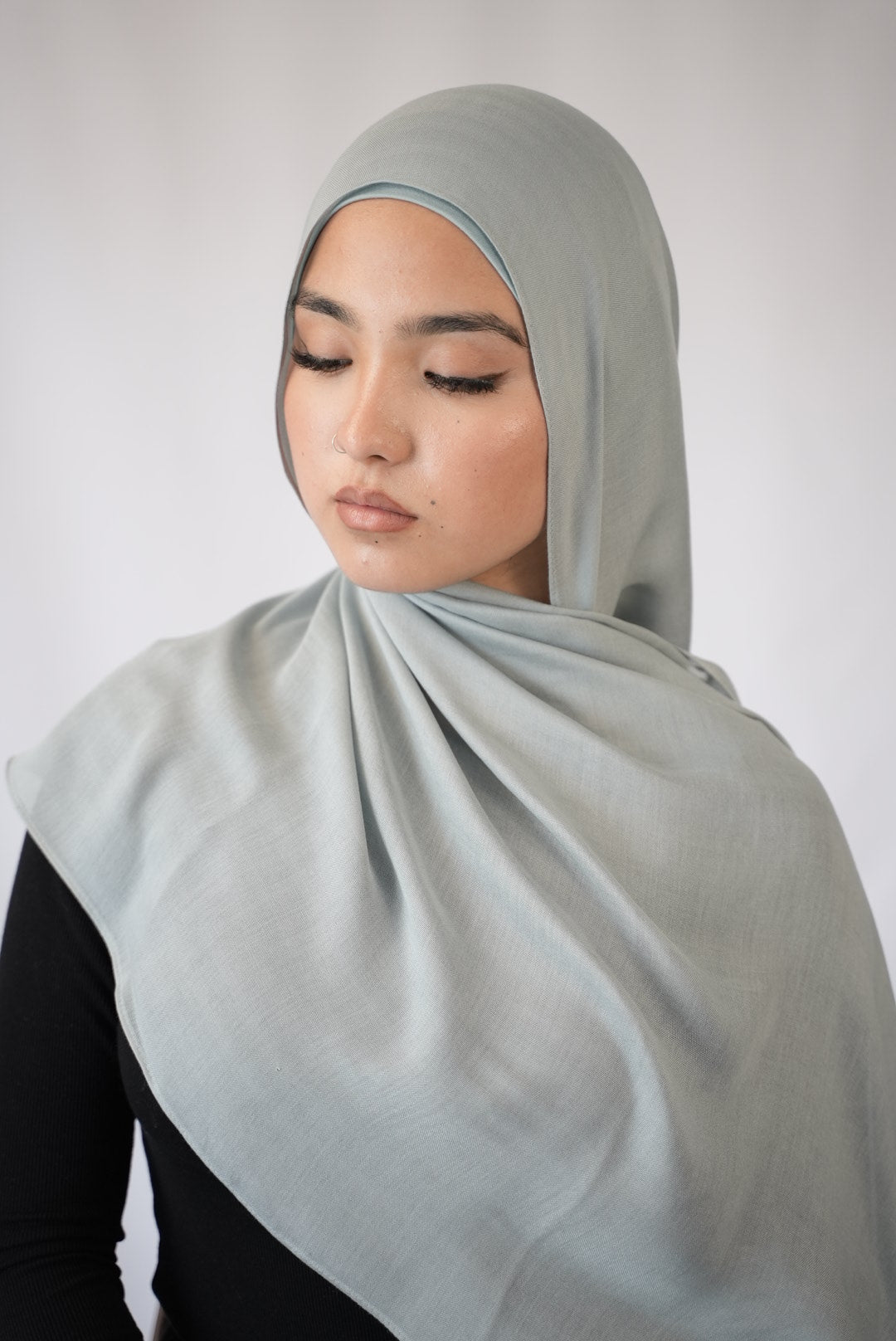 Mist Wood - Modal Hijab Set