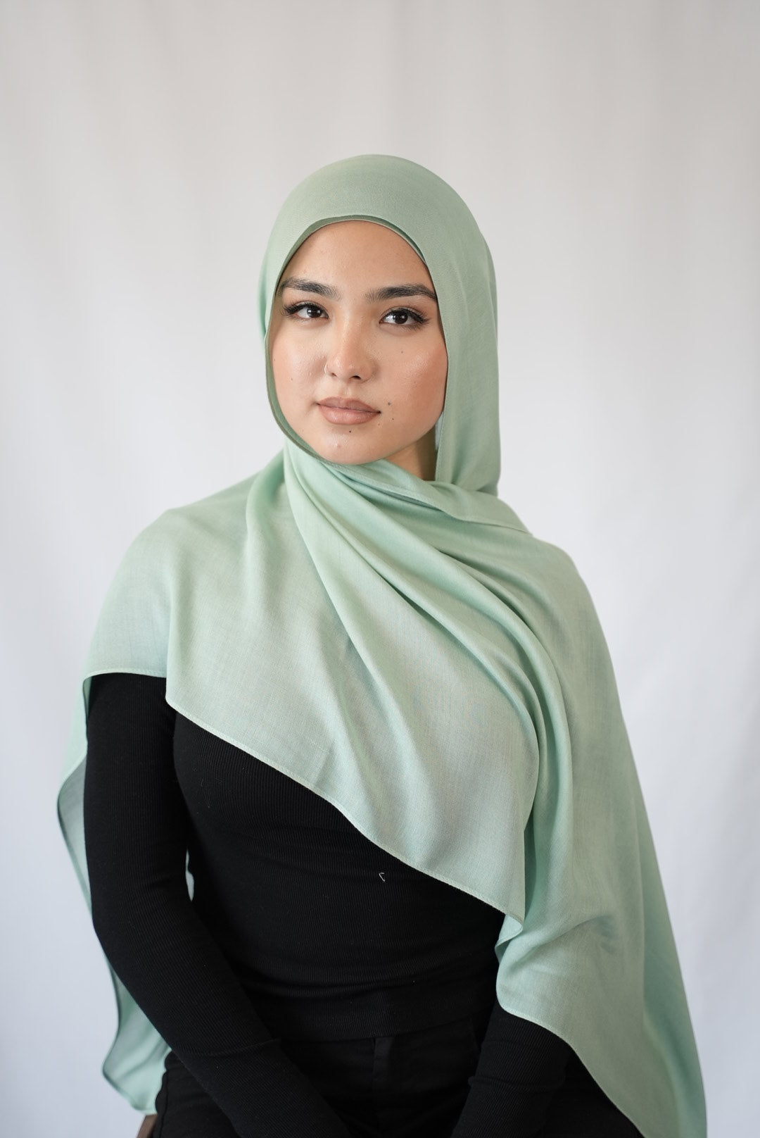 Morning Mint - Modal Hijab Set