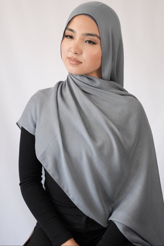 Stormy Sky - Modal Hijab Set