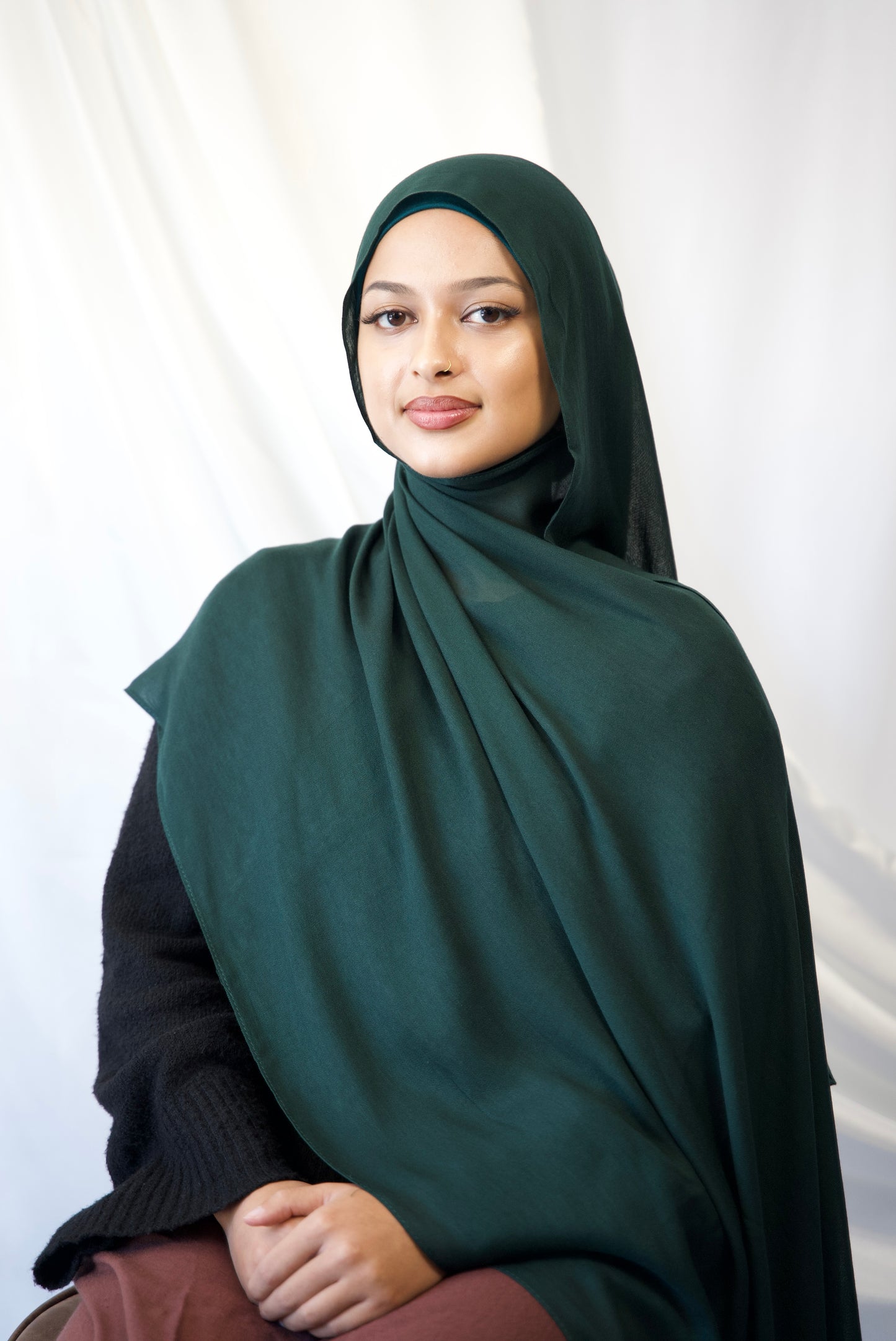 Forest Haze - Modal Hijab Set