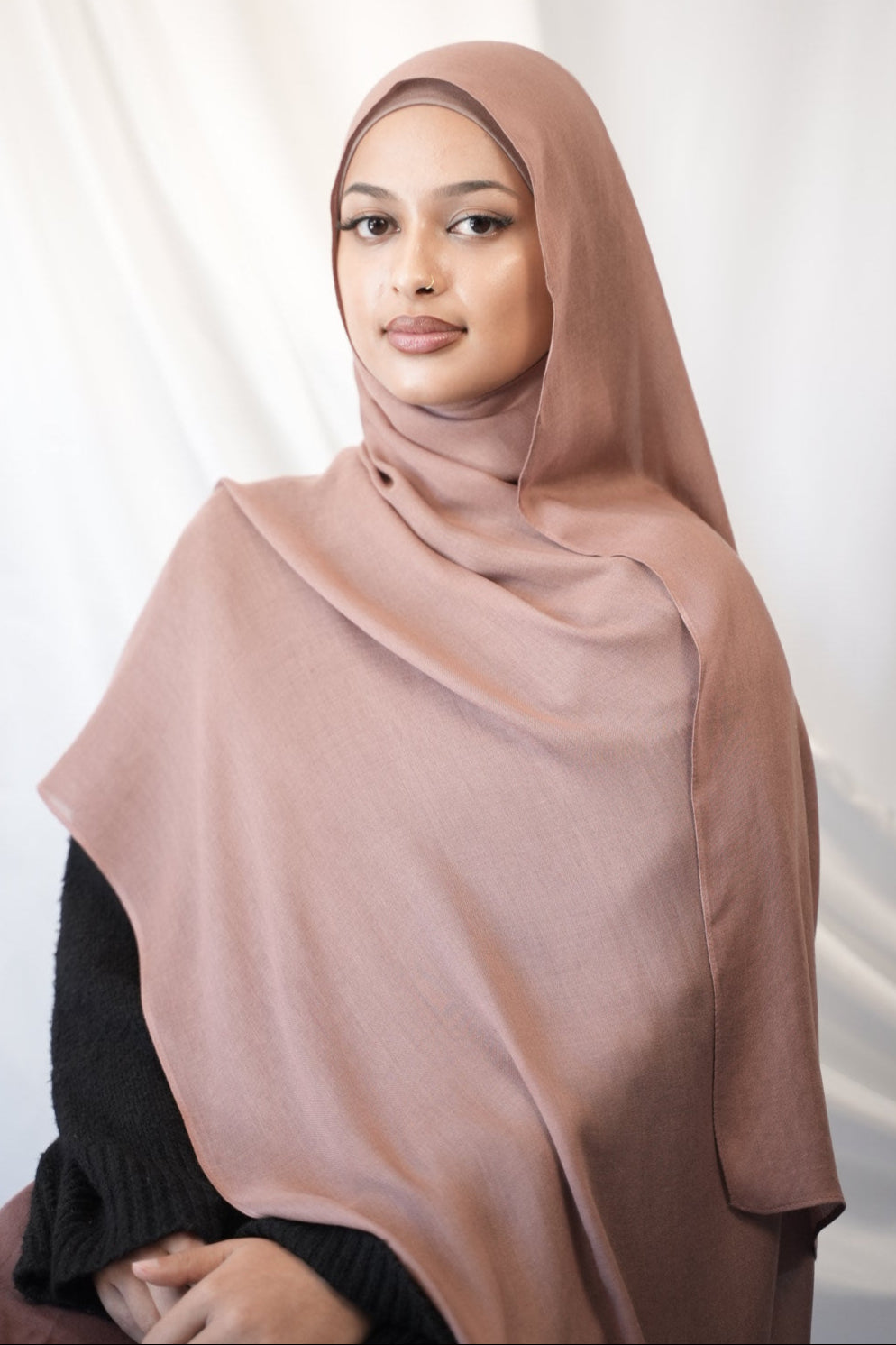 Sable Bloom - Modal Hijab Set