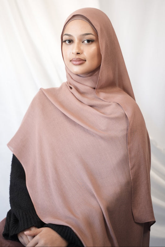 Sable Bloom - Modal Hijab Set