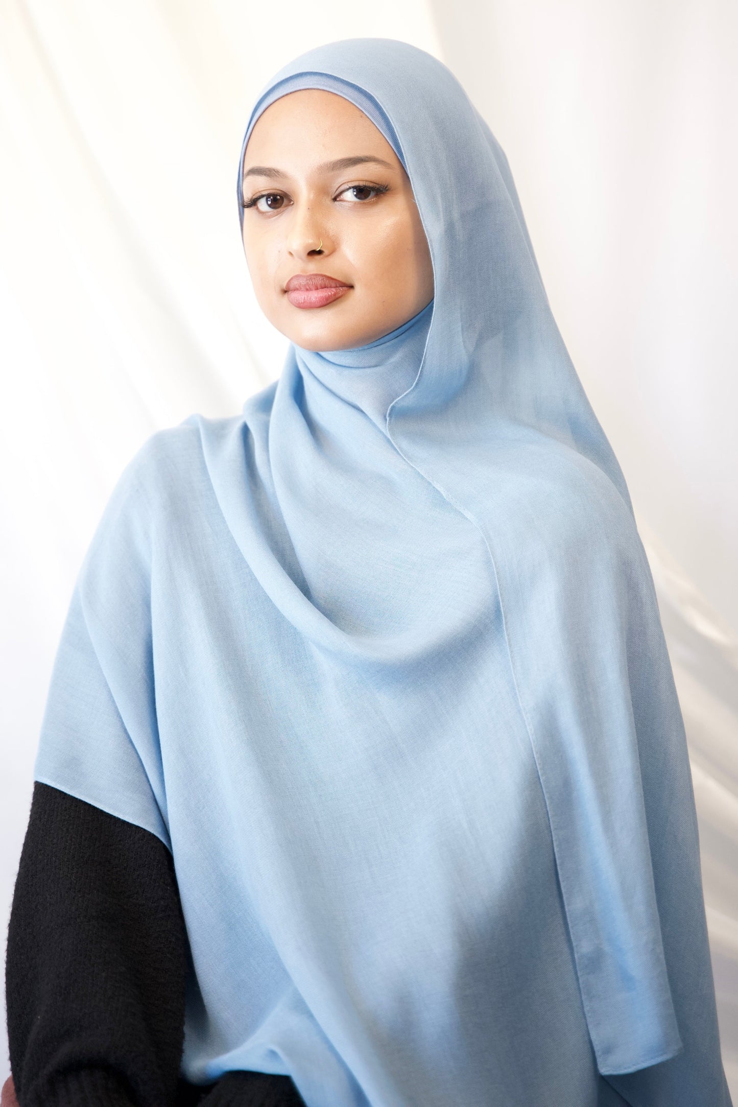 Sky Blue - Modal Hijab Set