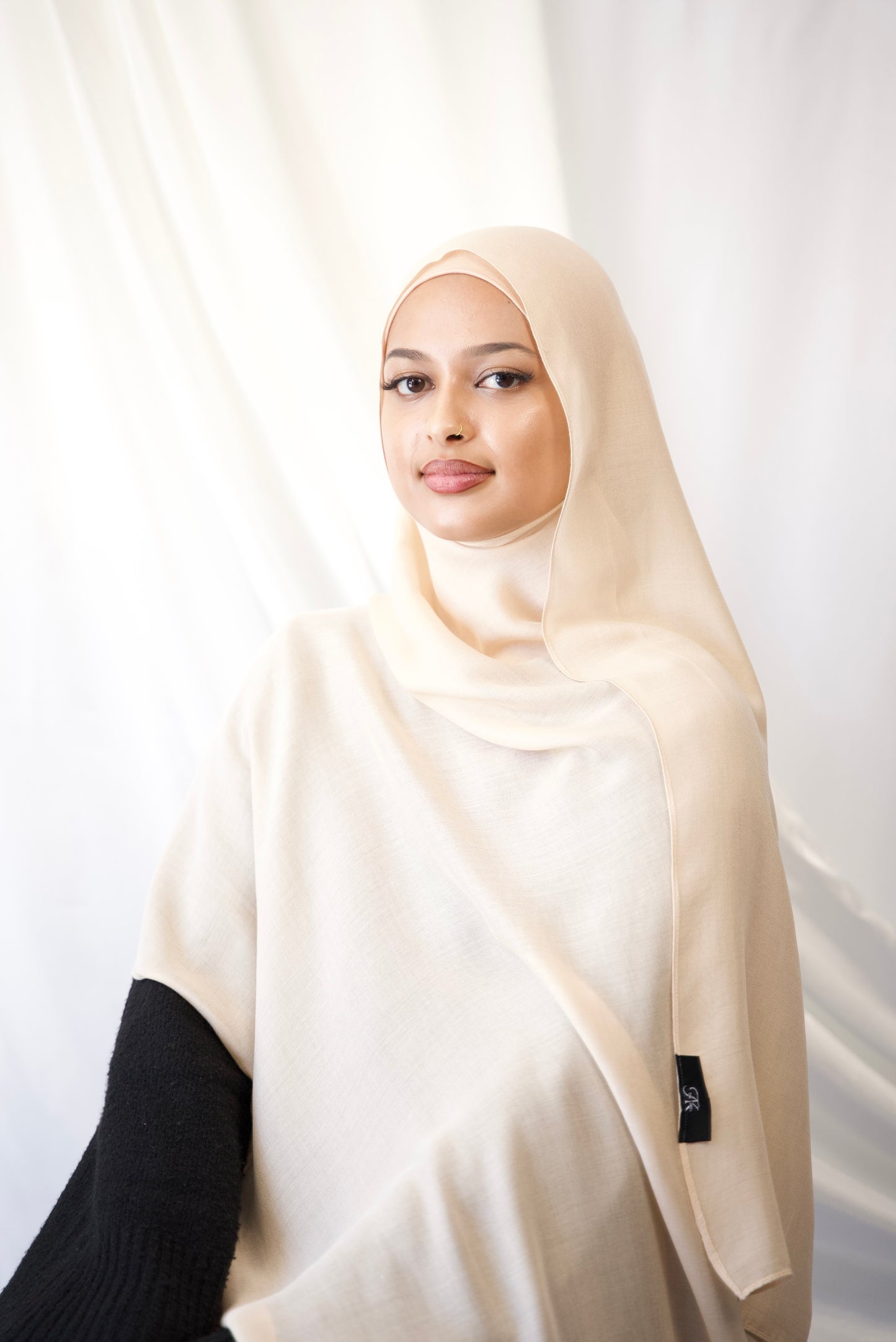 Maple Cream - Modal Hijab Set