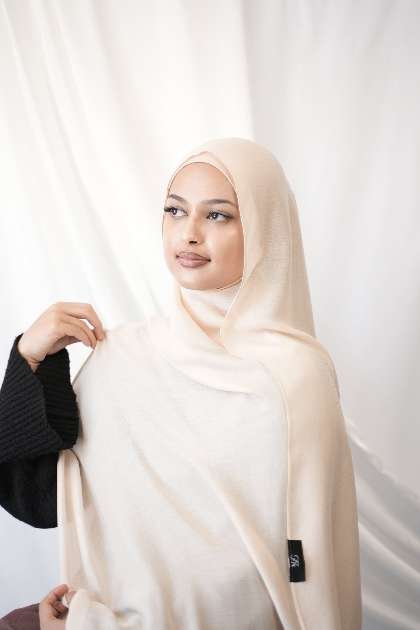 Maple Cream - Modal Hijab Set