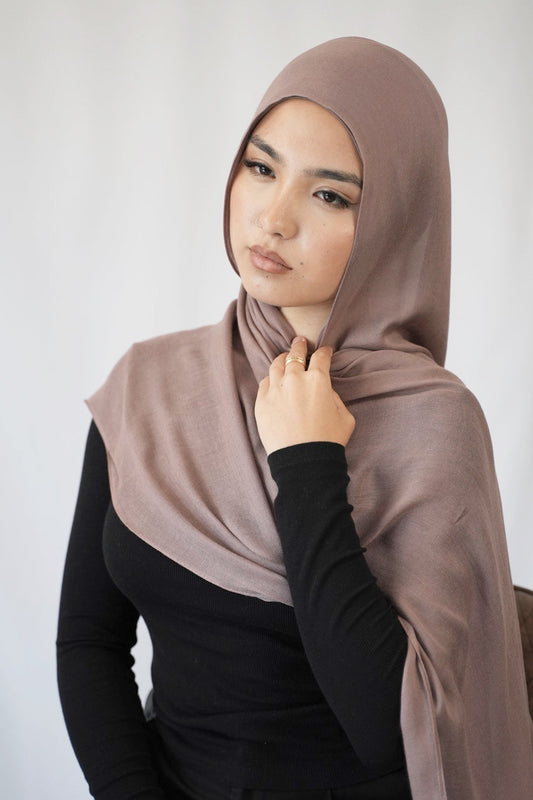 Rose Husk - Modal Hijab Set